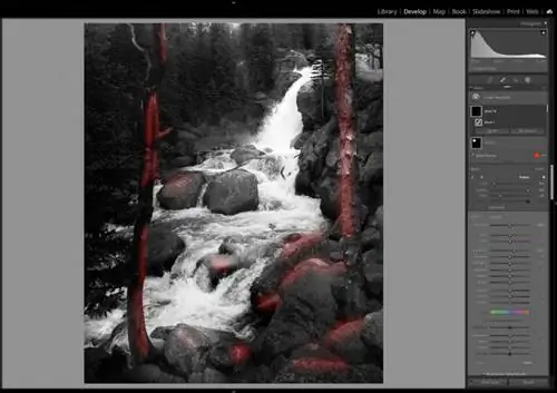 Локальная регулировка уклонения для светотени на фотографии