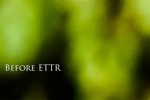 До ETTR 2