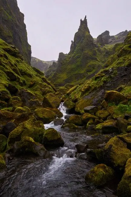 Исландия Пейзаж Фото Такгил