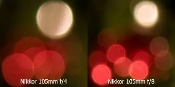 Боке - 105 мм