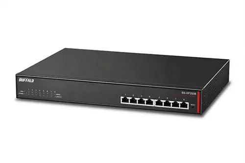 8-портовый коммутатор 10 GbE Buffalo