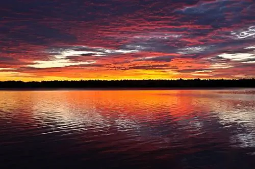 Начало восхода солнца