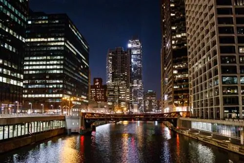 Городской пейзаж с высоким ISO