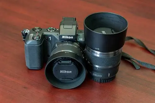 Nikon 1 V2 с объективами