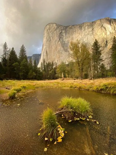 Yosemite El Capitan Закат Телефонное фото