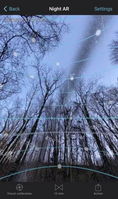 Дополненная реальность Млечного Пути в фототаблетках