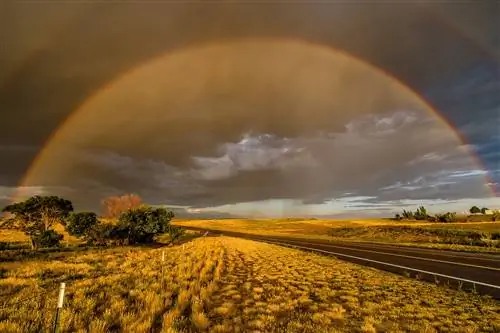Как сфотографировать радугу