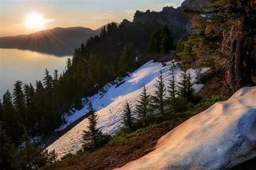 Резкая пейзажная фотография, сделанная на Nikon D5100.