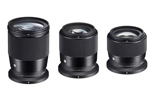 Sigma объявляет о выпуске новых объективов и Nikon Z