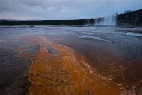 Йеллоустонские цвета