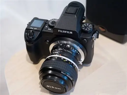 Noct-NIKKOR 58mm f1.2, установленный через адаптер FotodioX