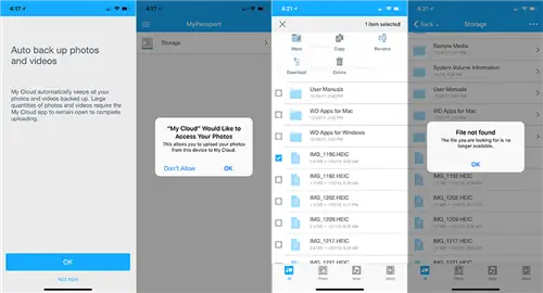 Автоматическое резервное копирование мобильных устройств WD