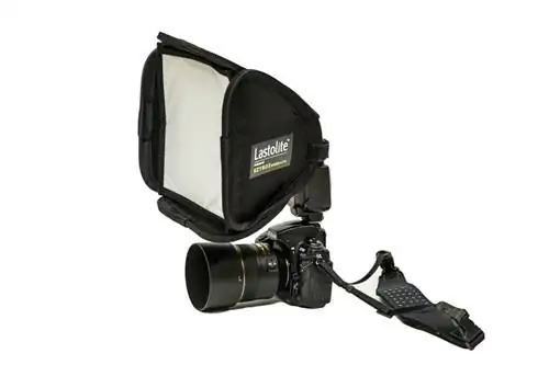 Lastolite EzyBox Speed-Lite на вспышке Speedlight