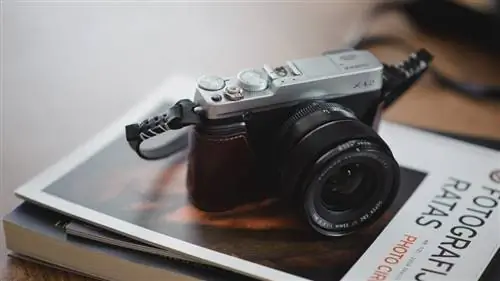 Кожаный получехол Gariz для Fujifilm X-E1-1