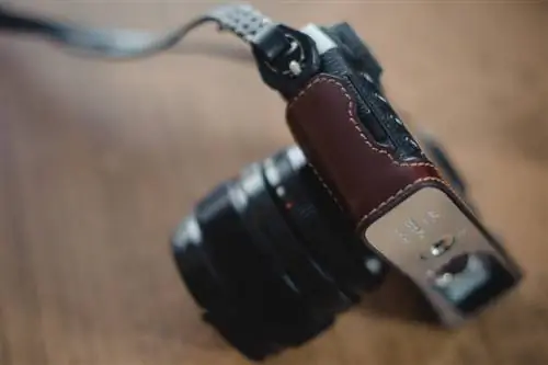 Кожаный получехол Gariz для Fujifilm X-E1-4