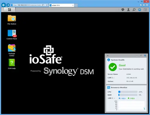ioSafe 1513 Шаг 4