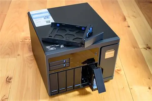 Настройка привода QNAP TVS-882T