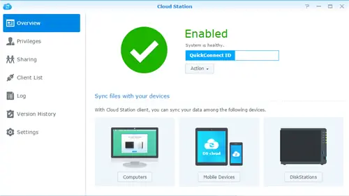 Облачная станция Synology