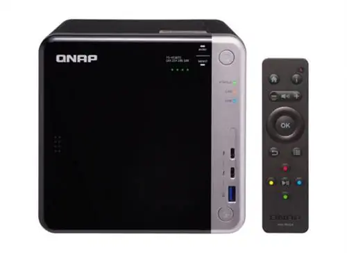 QNAP TS-453BT3 Передняя панель с пультом дистанционного управления