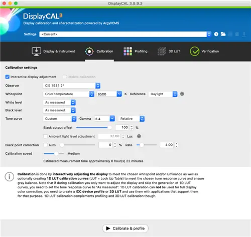 Калибровка DisplayCAL Dell UP2720Q DCI-P3