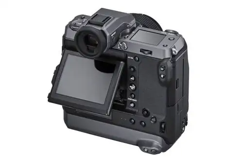 Fuji GFX 100, вид сзади