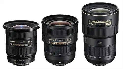 Nikon 18-35 мм AF-D против 18-35 мм AF-S против 16-35 мм f/4 VR