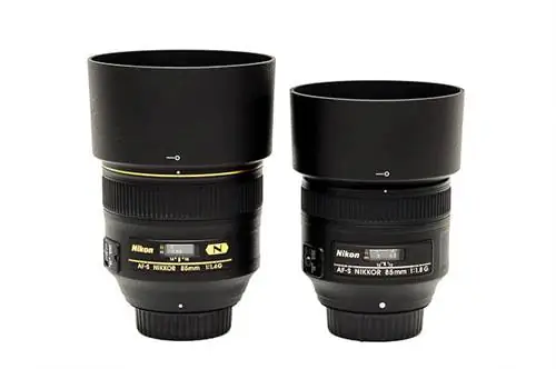 Nikon 85mm f/1.4G против Nikon 85mm f/1.8G с блендой