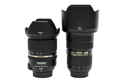 Tamron 24-70мм против Nikon 24-70мм с блендами