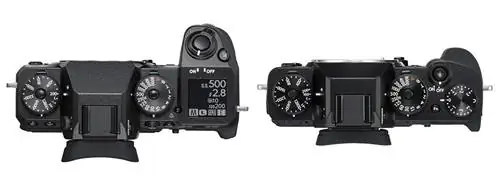 Fuji X-H1 против X-T3 Топ