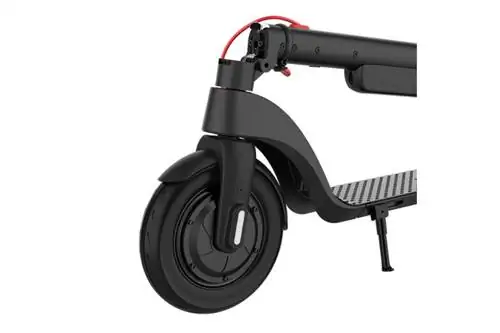 Уменьшенное переднее колесо Turboant E-Scooter