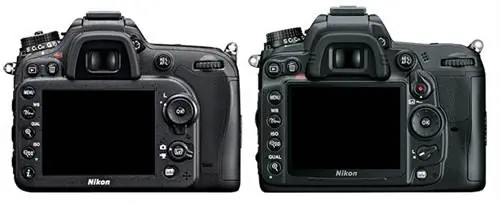 Nikon D7100 против D7000 Назад