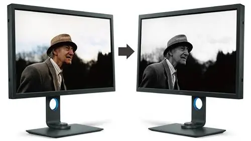 Черно-белое преобразование BenQ