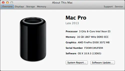 Об этом Mac - Mac Pro