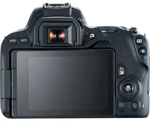 Canon SL2 сзади