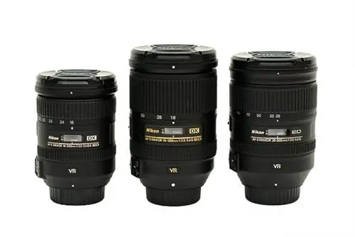 Сравнение суперзума Nikon