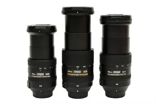 Расширенное сравнение Nikon Superzoom