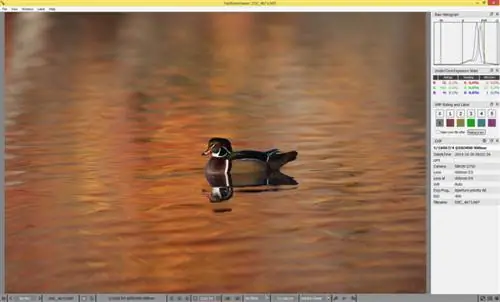 Пользовательский интерфейс FastRawViewer