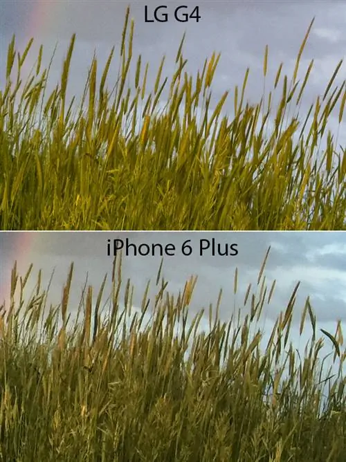 LG G4 против iPhone 6 Plus: подробности