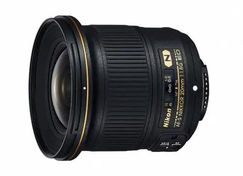 Nikon 20mm f/1.8G ED
