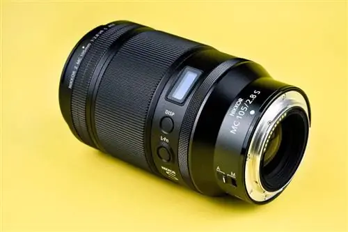 Макрообъектив Nikon Z MC 105mm f2.8 VR S, вид сбоку Качество сборки