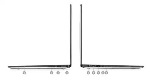 Боковые порты Dell XPS 13