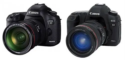 Canon 5D Mark III против Canon 5D Mark II