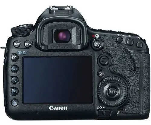 Canon 5D Mark III сзади