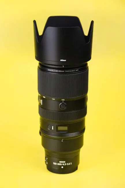 Nikon Z 100-400mm f4.5-5.6 VR S с блендой