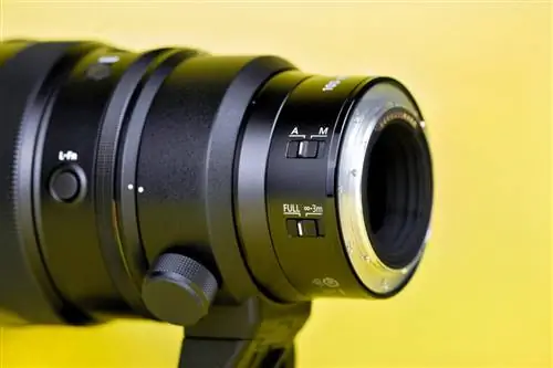 Nikon Z 100-400mm f4.5-5.6 VR S, вид сзади