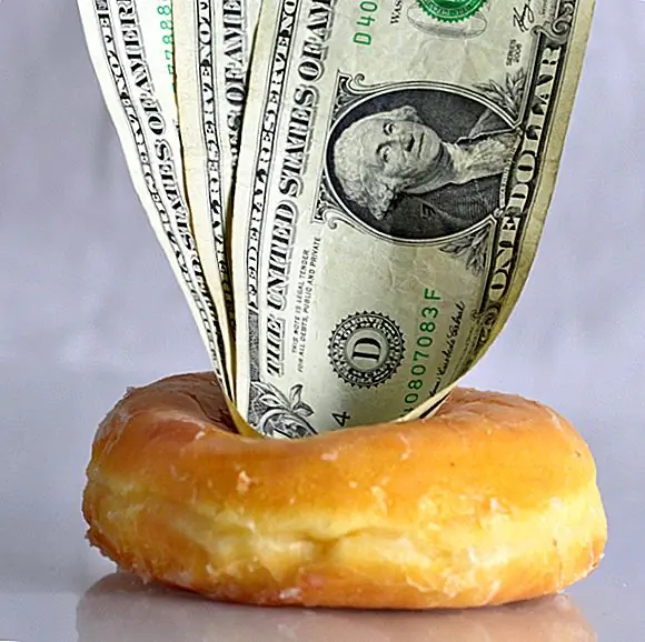 Доллары до пончиков