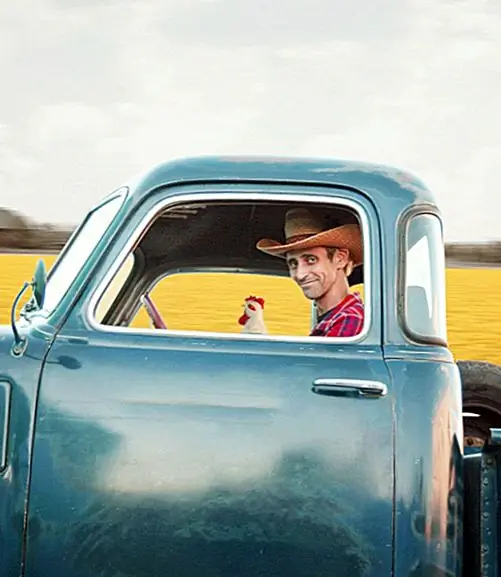 Половина грузовика и налог с курицы