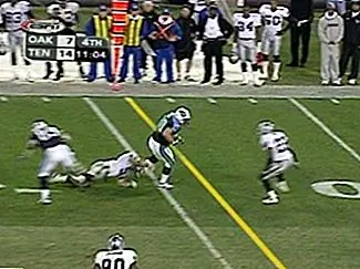 Как работают цифровые линии на телевизионной игре NFL