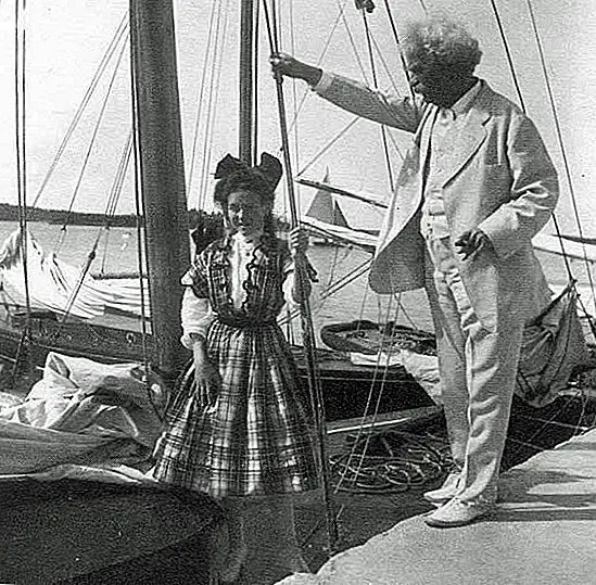 Марк Твен и его Хобби собирать девушек с 10-16 лет