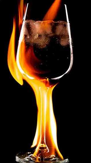 Установка огня в стекло - химический «Nope», который представляет собой трифторид хлора